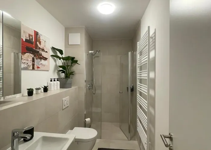 아파트 Luxerioeses Penthouse Am Ber Flughafen *