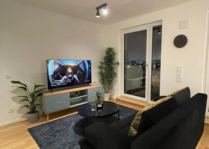 Luxerioeses Penthouse Am Ber Flughafen 아파트 *