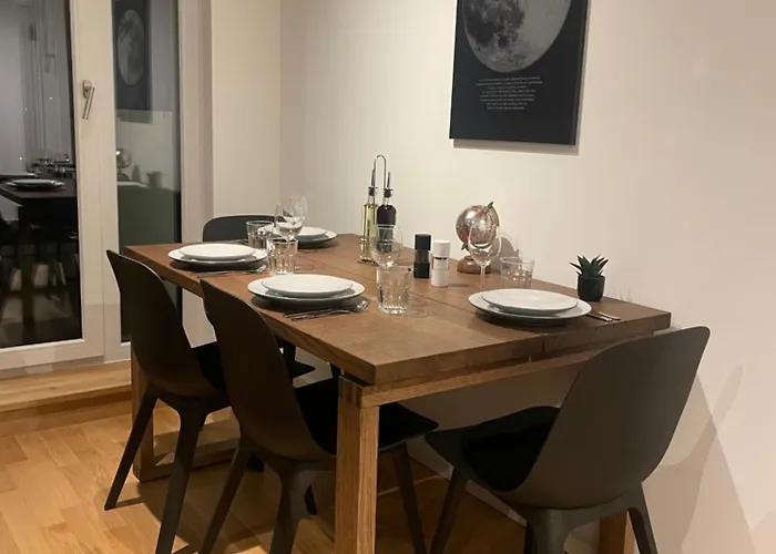 아파트 Luxerioeses Penthouse Am Ber Flughafen 쇼네펠드